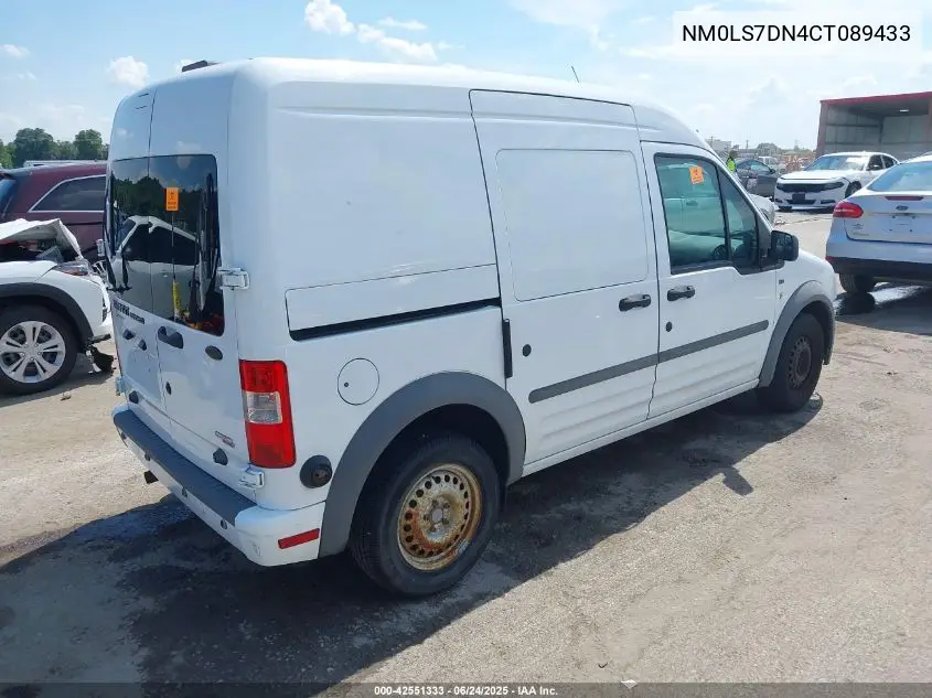 2012 Ford Transit Connect Xlt VIN: NM0LS7DN4CT089433 Lot: 42551333