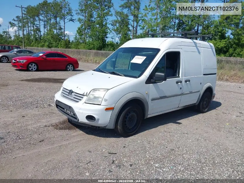 2012 Ford Transit Connect Xl VIN: NM0LS7AN2CT102376 Lot: 42552543