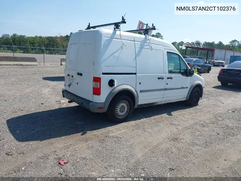 2012 Ford Transit Connect Xl VIN: NM0LS7AN2CT102376 Lot: 42552543