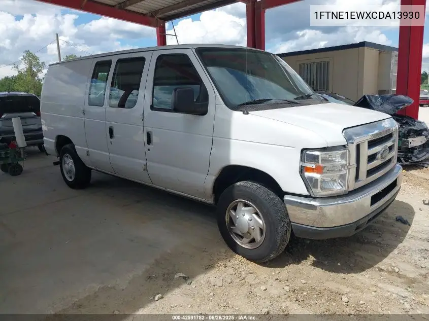 2012 Ford E-150 Commercial VIN: 1FTNE1EWXCDA13930 Lot: 42591782