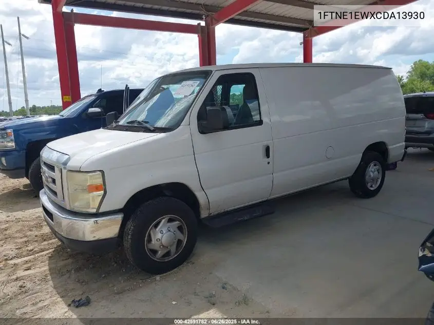 2012 Ford E-150 Commercial VIN: 1FTNE1EWXCDA13930 Lot: 42591782