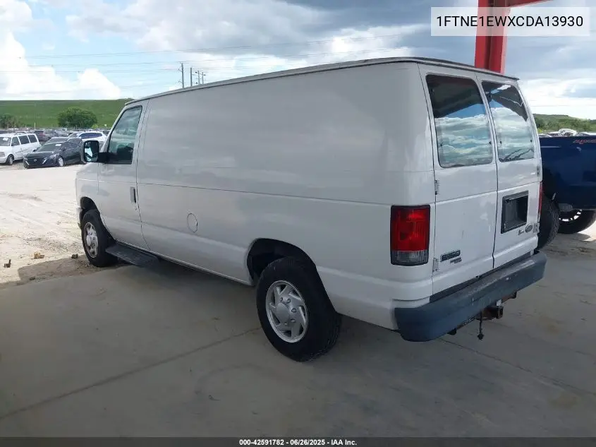 2012 Ford E-150 Commercial VIN: 1FTNE1EWXCDA13930 Lot: 42591782