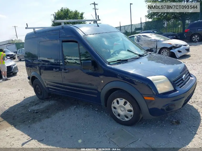 2012 Ford Transit Connect Xlt VIN: NM0LS7BN7CT093544 Lot: 42602776