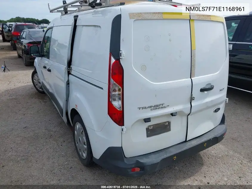2014 Ford Transit Connect Xlt VIN: NM0LS7F71E1168961 Lot: 42619738