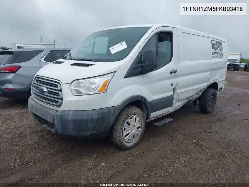 1ftnr1zm5fkb03418 1FTNR1ZM5FKB03418 2015 Ford Transit-250
