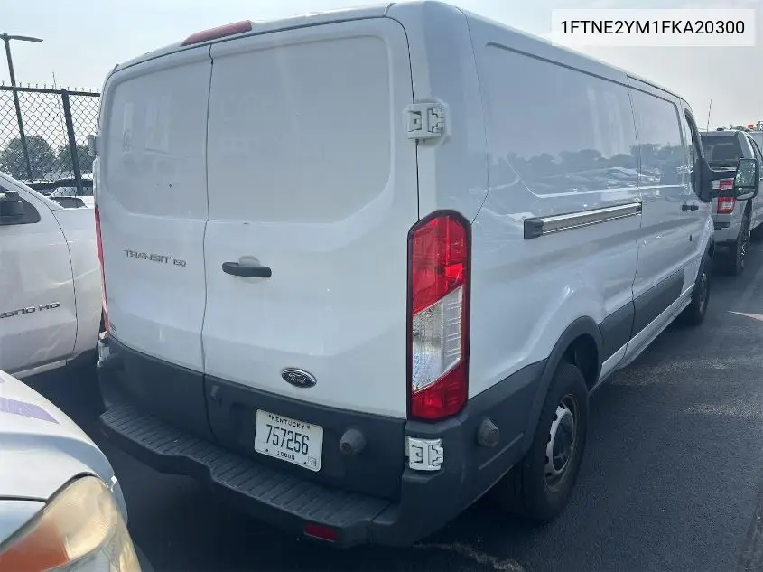 2015 Ford Transit T-150 VIN: 1FTNE2YM1FKA20300 Lot: 42634833