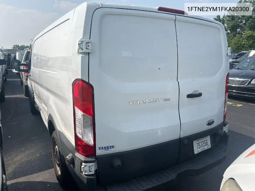 2015 Ford Transit T-150 VIN: 1FTNE2YM1FKA20300 Lot: 42634833