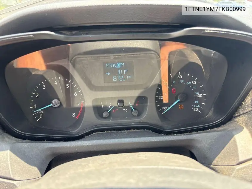 2015 Ford Transit T-150 VIN: 1FTNE1YM7FKB00999 Lot: 42639416