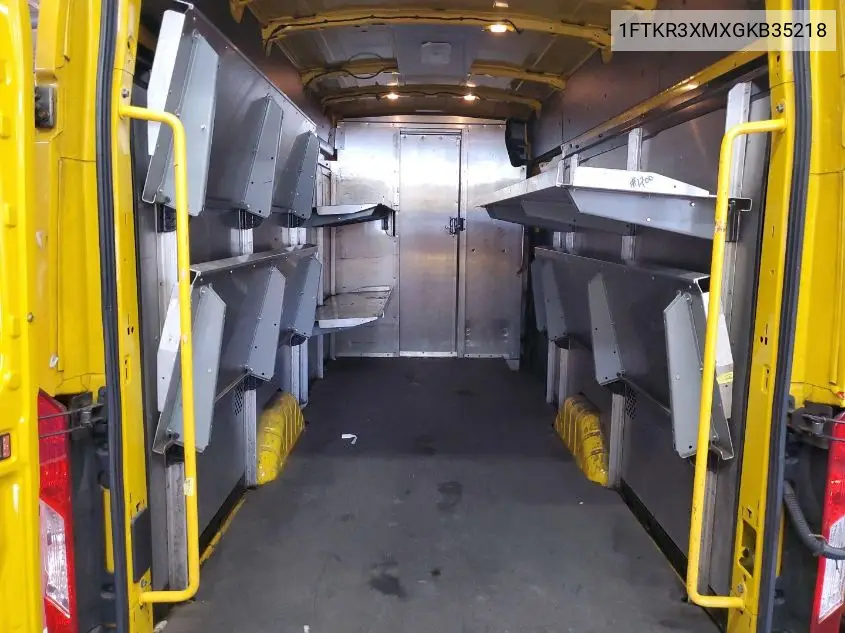 2016 Ford Transit T-250 VIN: 1FTKR3XMXGKB35218 Lot: 42262785