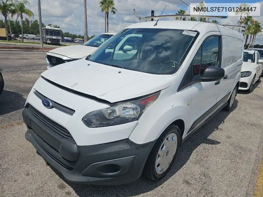 2016 Ford Transit Connect Xl VIN: NM0LS7E71G1264447 Lot: 42633652