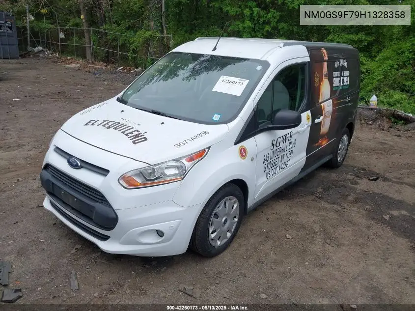 2017 Ford Transit Connect Xlt VIN: NM0GS9F79H1328358 Lot: 42260173