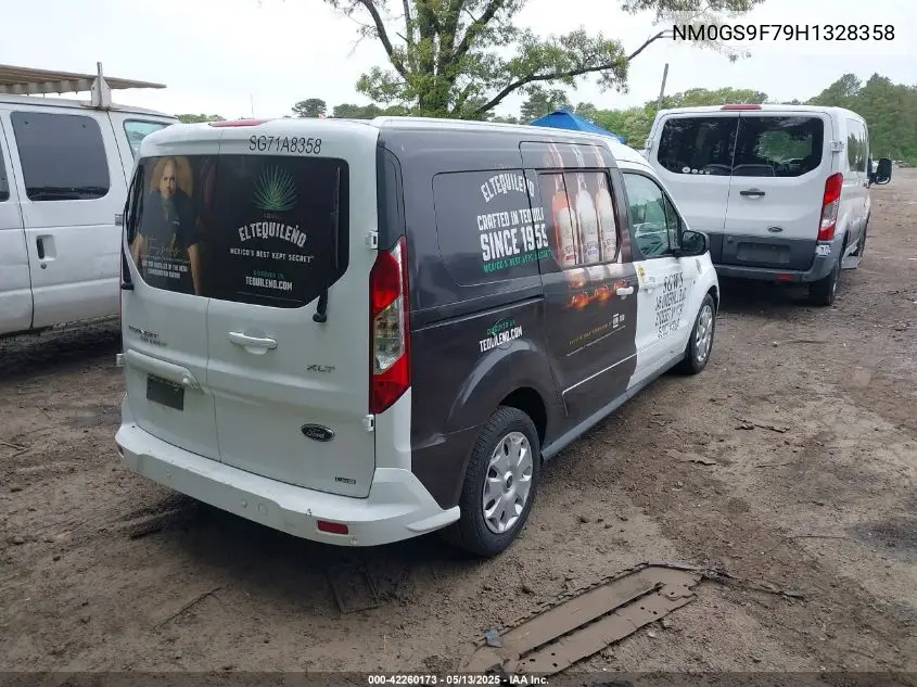 2017 Ford Transit Connect Xlt VIN: NM0GS9F79H1328358 Lot: 42260173