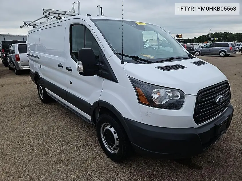 2017 Ford Transit T-250 VIN: 1FTYR1YM0HKB05563 Lot: 42636657
