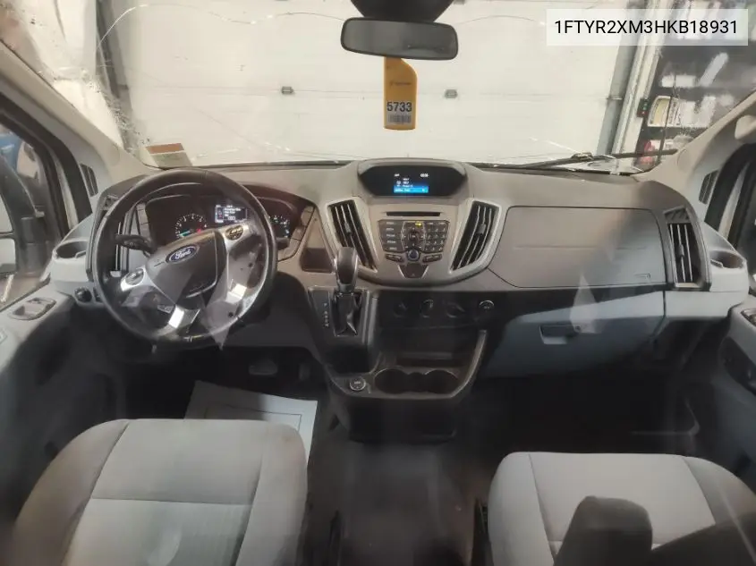 2017 Ford Transit T-250 VIN: 1FTYR2XM3HKB18931 Lot: 42651865