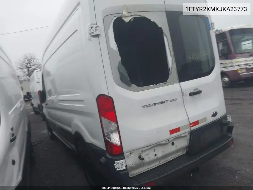 2018 Ford Transit-250 VIN: 1FTYR2XMXJKA23773 Lot: 41900365