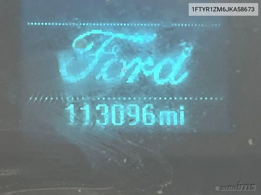 2018 Ford Transit T-250 VIN: 1FTYR1ZM6JKA58673 Lot: 42263545