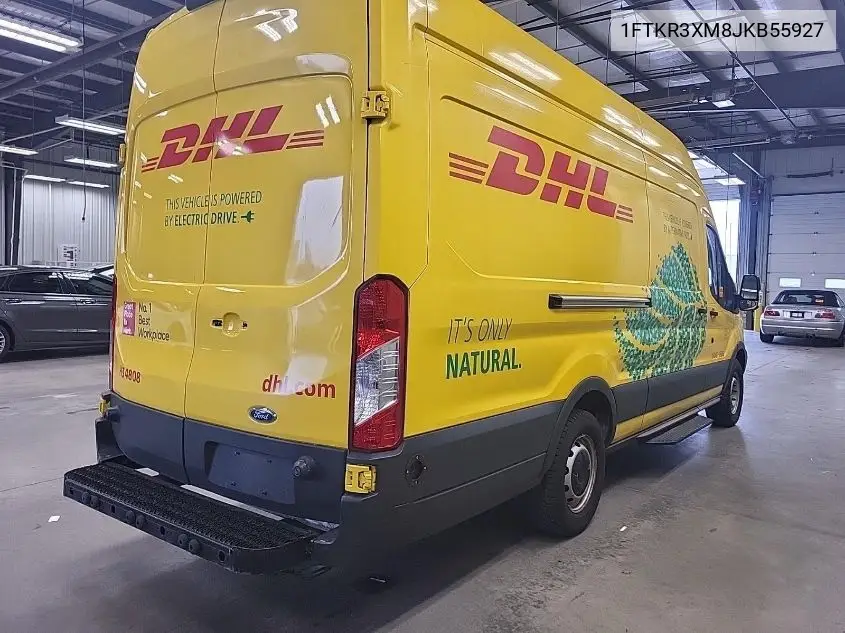 2018 Ford Transit T-250 VIN: 1FTKR3XM8JKB55927 Lot: 42269522