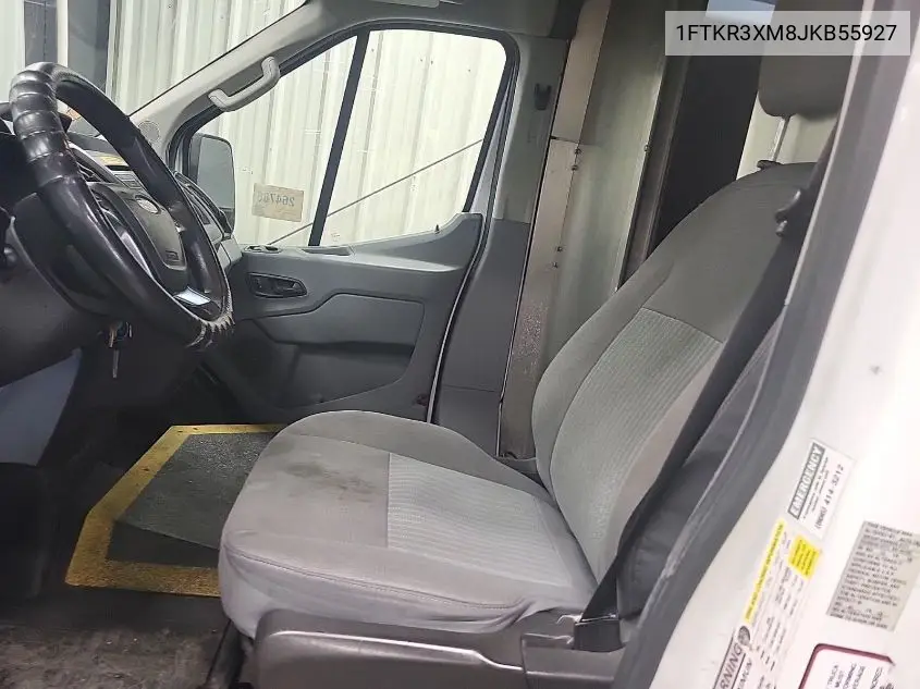 2018 Ford Transit T-250 VIN: 1FTKR3XM8JKB55927 Lot: 42269522
