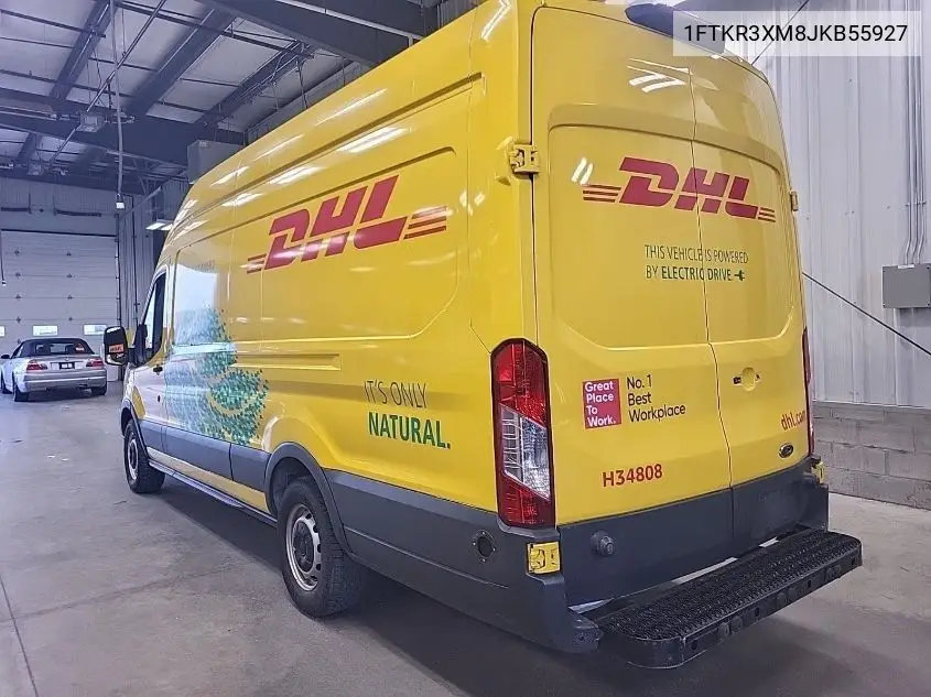 2018 Ford Transit T-250 VIN: 1FTKR3XM8JKB55927 Lot: 42269522