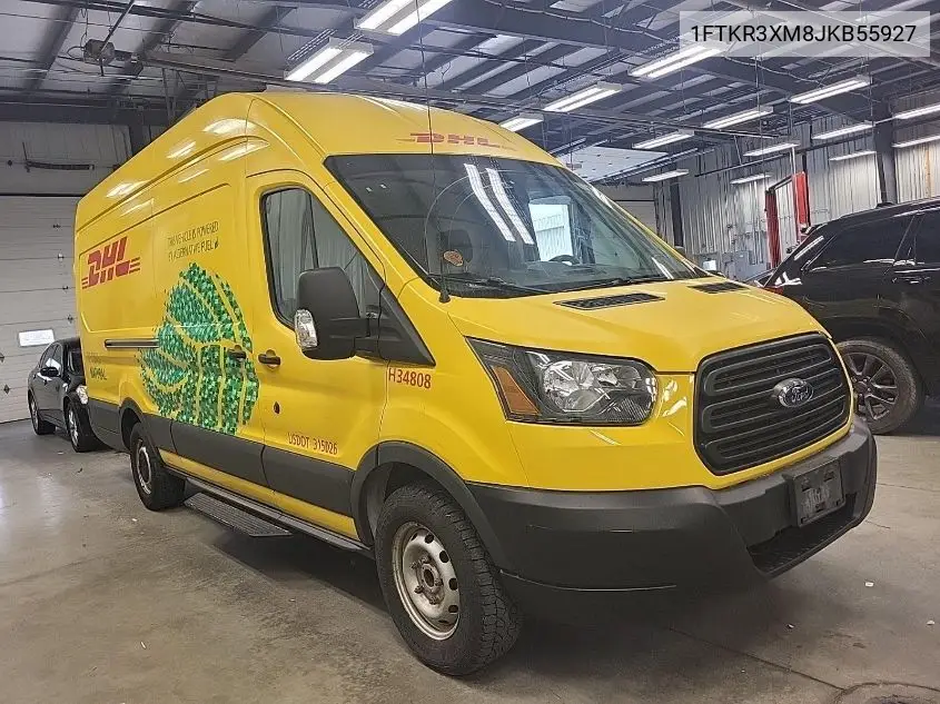 2018 Ford Transit T-250 VIN: 1FTKR3XM8JKB55927 Lot: 42269522