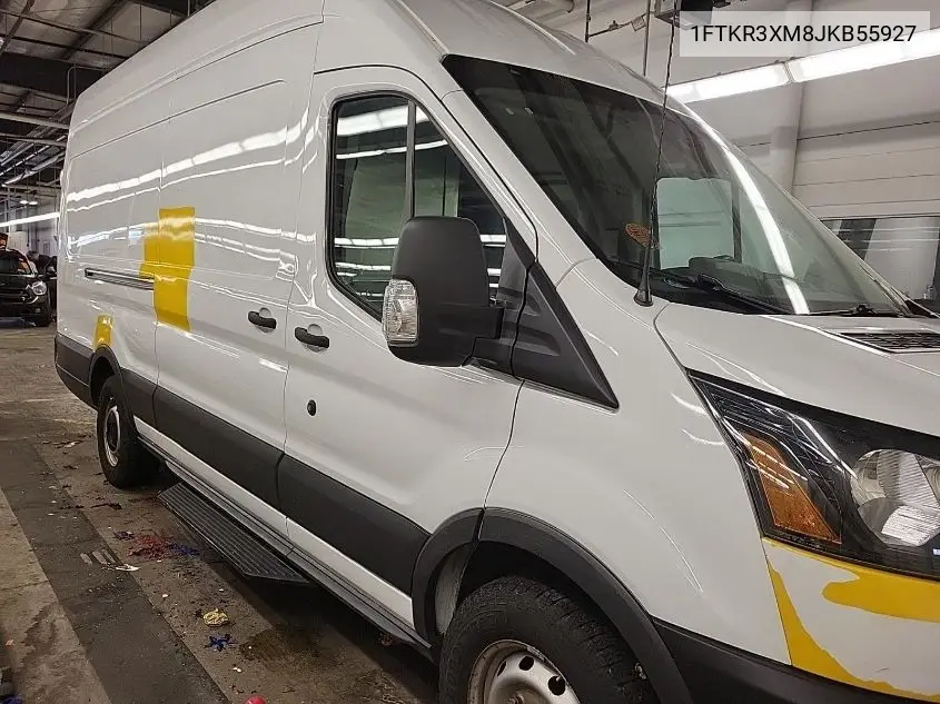 2018 Ford Transit T-250 VIN: 1FTKR3XM8JKB55927 Lot: 42269522