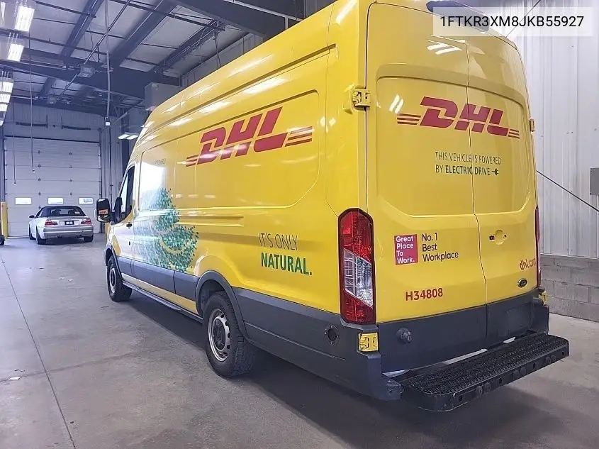 2018 Ford Transit T-250 VIN: 1FTKR3XM8JKB55927 Lot: 42269522