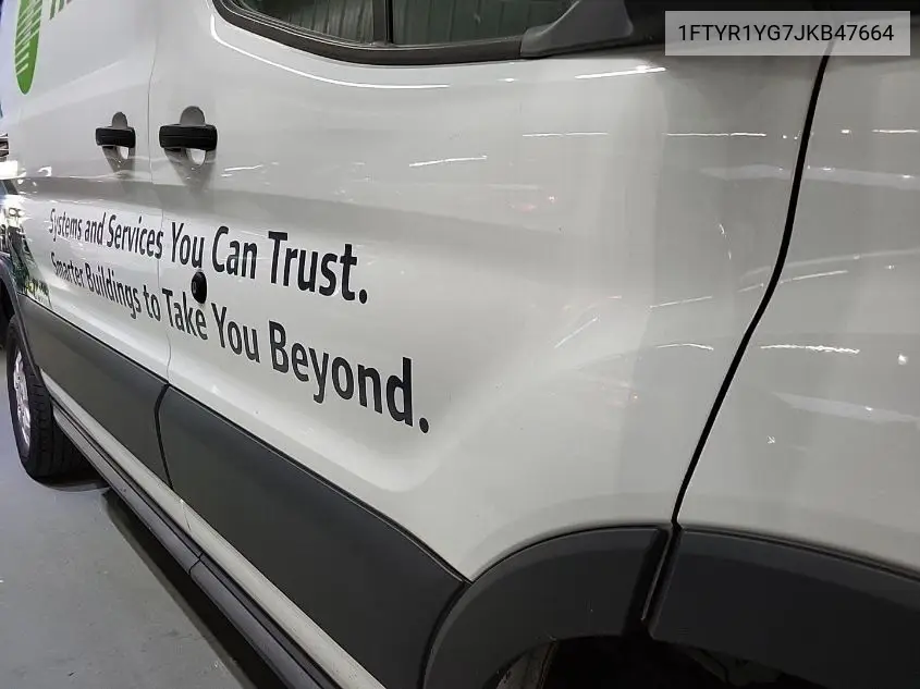 2018 Ford Transit T-250 VIN: 1FTYR1YG7JKB47664 Lot: 42271680