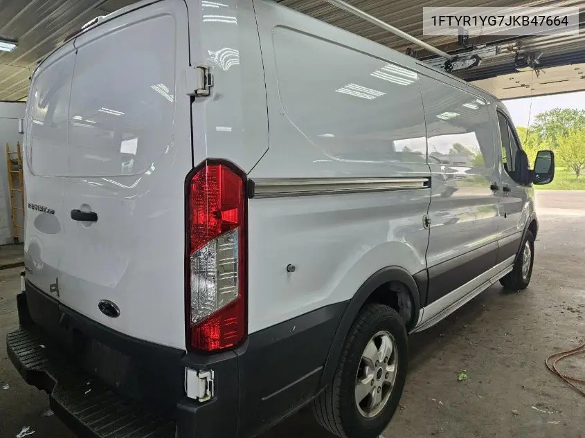 2018 Ford Transit T-250 VIN: 1FTYR1YG7JKB47664 Lot: 42271680