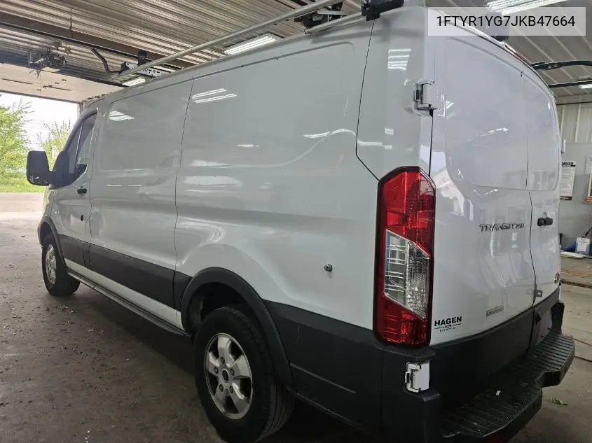 2018 Ford Transit T-250 VIN: 1FTYR1YG7JKB47664 Lot: 42271680