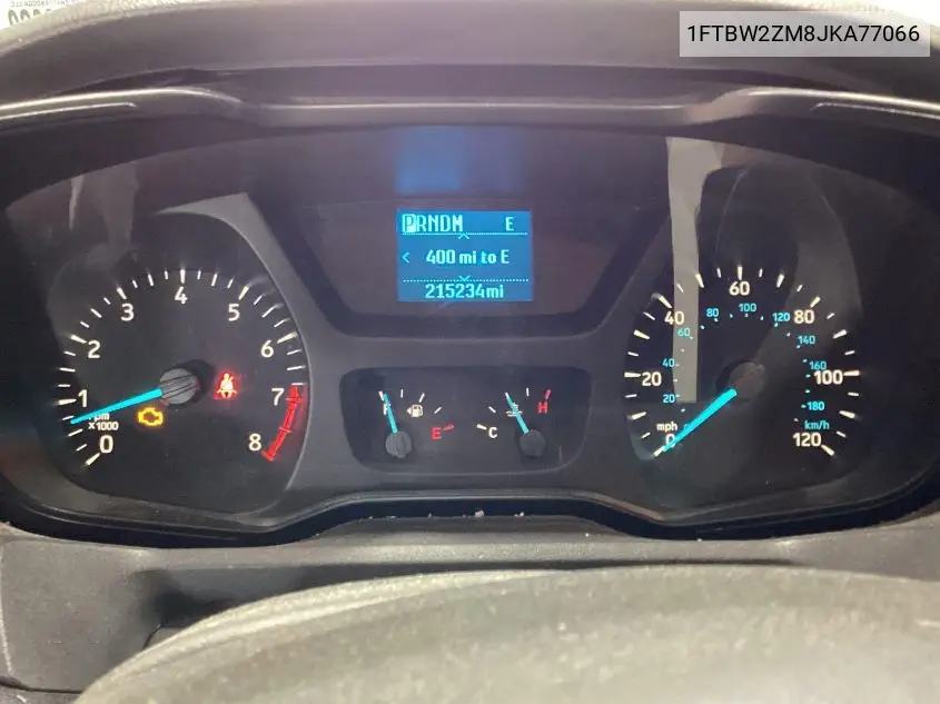 2018 Ford Transit T-350 VIN: 1FTBW2ZM8JKA77066 Lot: 42642396