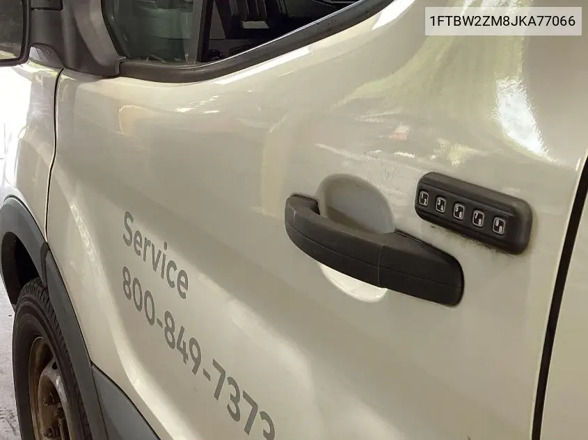 2018 Ford Transit T-350 VIN: 1FTBW2ZM8JKA77066 Lot: 42642396
