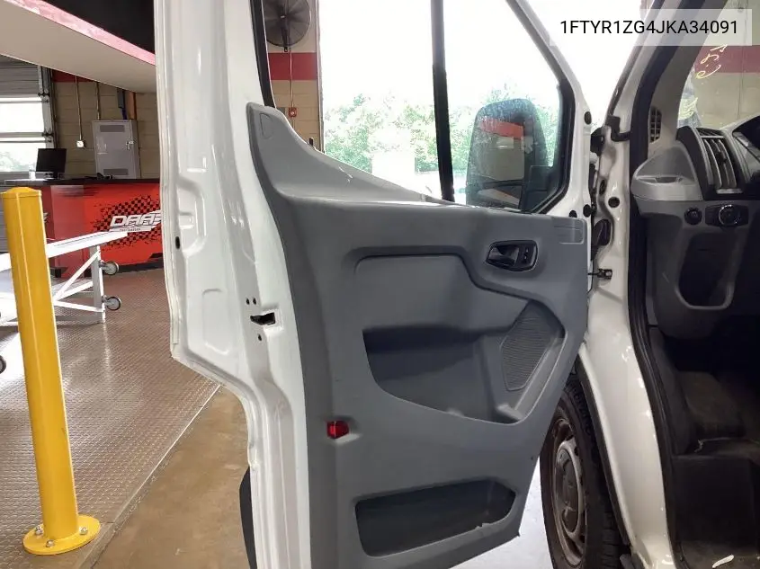 2018 Ford Transit T-250 VIN: 1FTYR1ZG4JKA34091 Lot: 42650298