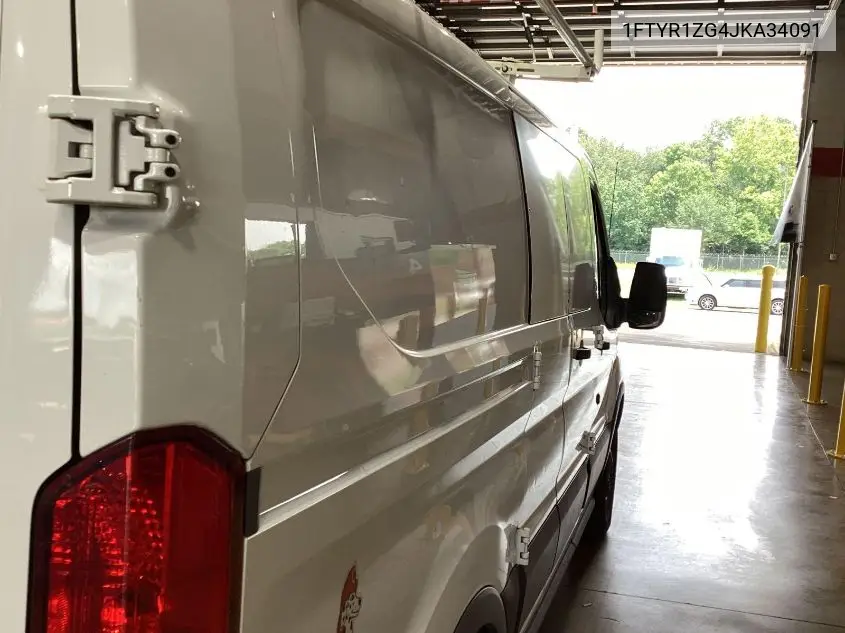 2018 Ford Transit T-250 VIN: 1FTYR1ZG4JKA34091 Lot: 42650298