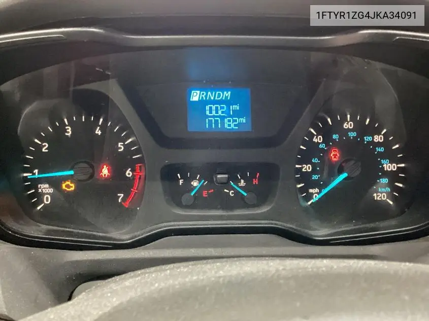 2018 Ford Transit T-250 VIN: 1FTYR1ZG4JKA34091 Lot: 42650298