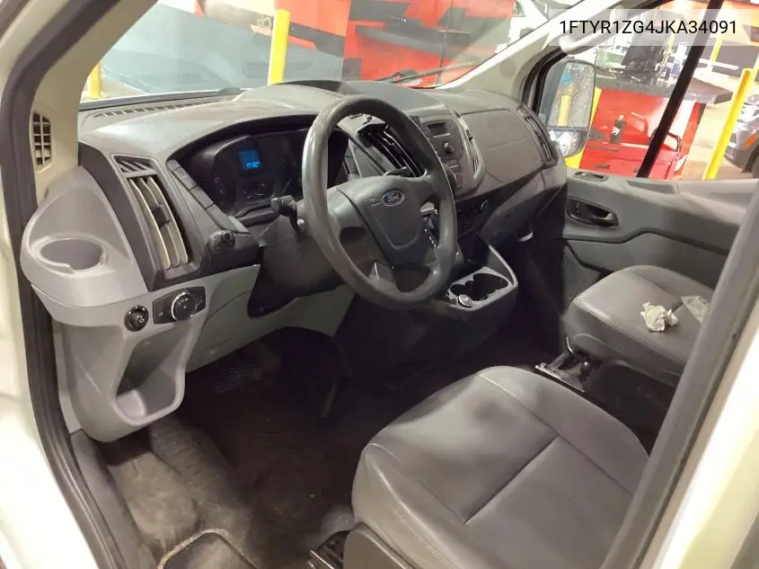 2018 Ford Transit T-250 VIN: 1FTYR1ZG4JKA34091 Lot: 42650298