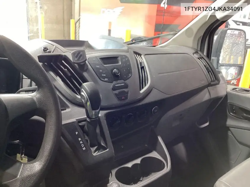 2018 Ford Transit T-250 VIN: 1FTYR1ZG4JKA34091 Lot: 42650298