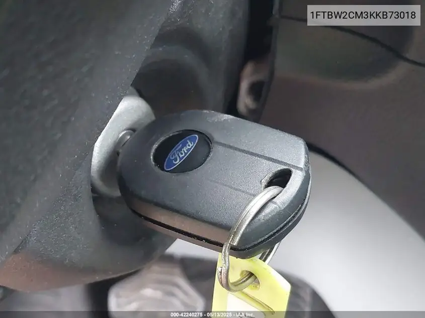 2019 Ford Transit-350 VIN: 1FTBW2CM3KKB73018 Lot: 42240275