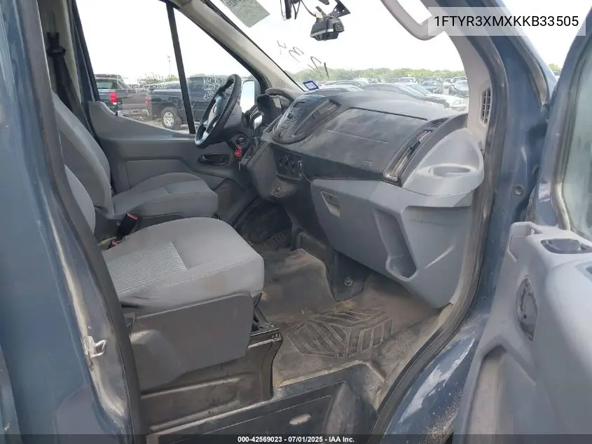 2019 Ford Transit-250 VIN: 1FTYR3XMXKKB33505 Lot: 42569023