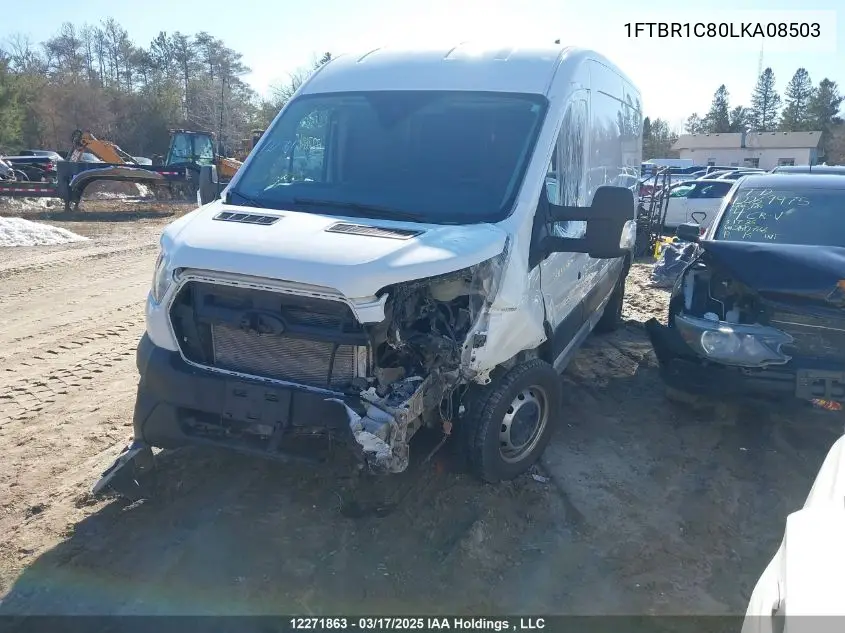 2020 Ford Transit T-250 VIN: 1FTBR1C80LKA08503 Lot: 12271863