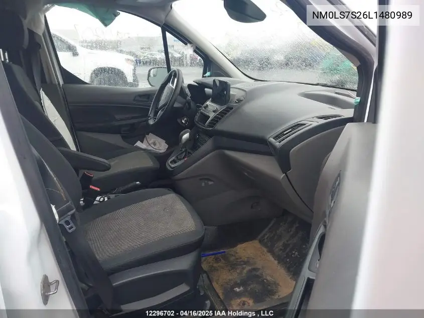 2020 Ford Transit Connect Xl VIN: NM0LS7S26L1480989 Lot: 12296702