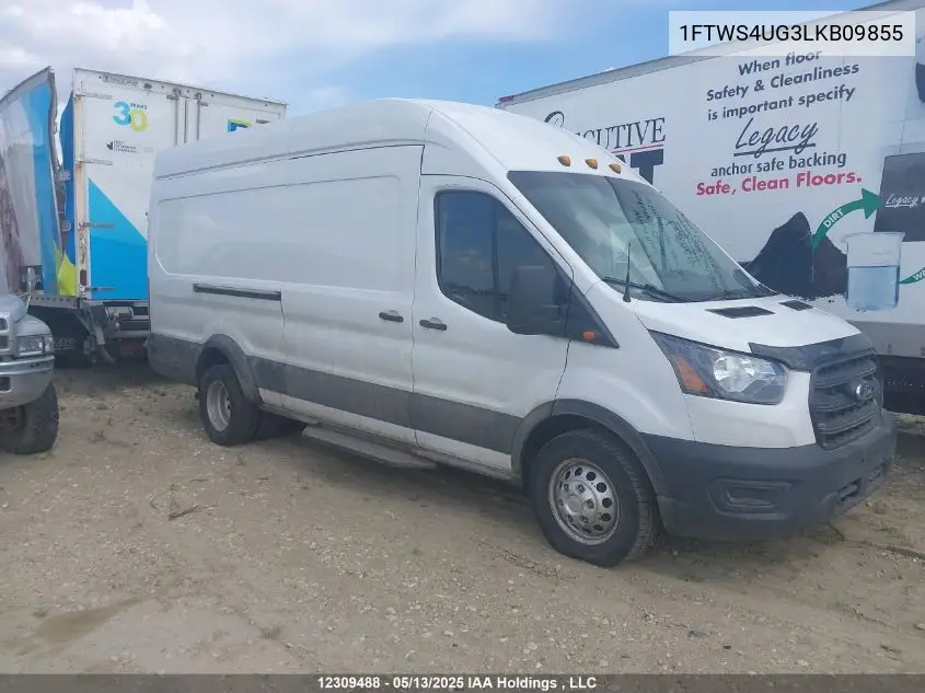 2020 Ford Transit T-350 Hd VIN: 1FTWS4UG3LKB09855 Lot: 12309488