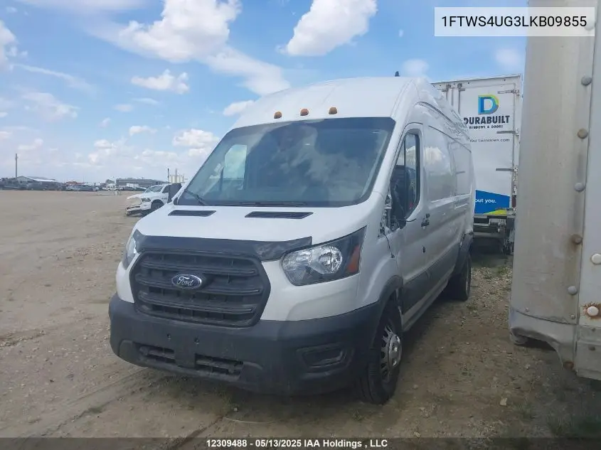 2020 Ford Transit T-350 Hd VIN: 1FTWS4UG3LKB09855 Lot: 12309488
