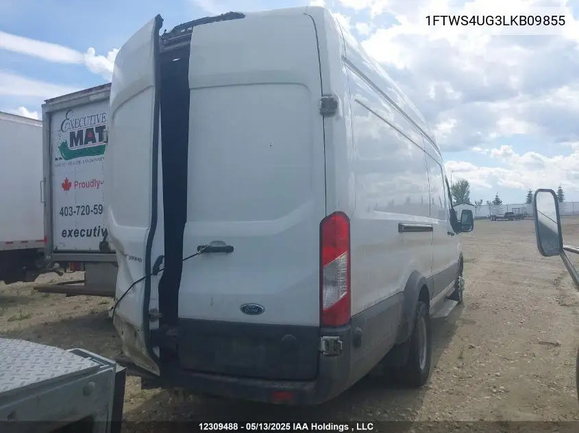 2020 Ford Transit T-350 Hd VIN: 1FTWS4UG3LKB09855 Lot: 12309488
