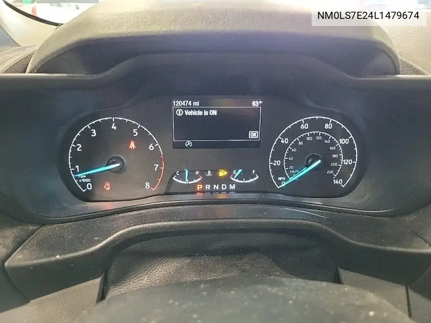 2020 Ford Transit Connect Xl VIN: NM0LS7E24L1479674 Lot: 42269538