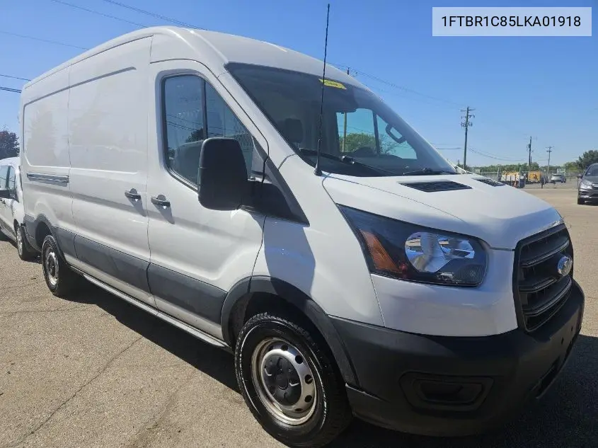 2020 Ford Transit T-250 VIN: 1FTBR1C85LKA01918 Lot: 42271679