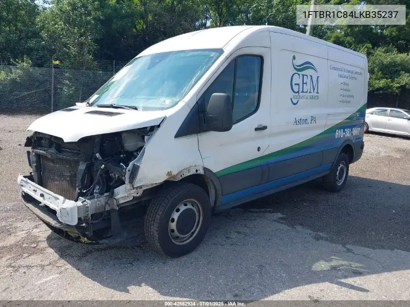 2020 Ford Transit-250 VIN: 1FTBR1C84LKB35237 Lot: 42562934