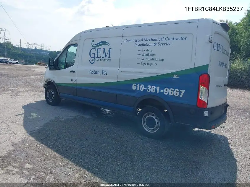 2020 Ford Transit-250 VIN: 1FTBR1C84LKB35237 Lot: 42562934