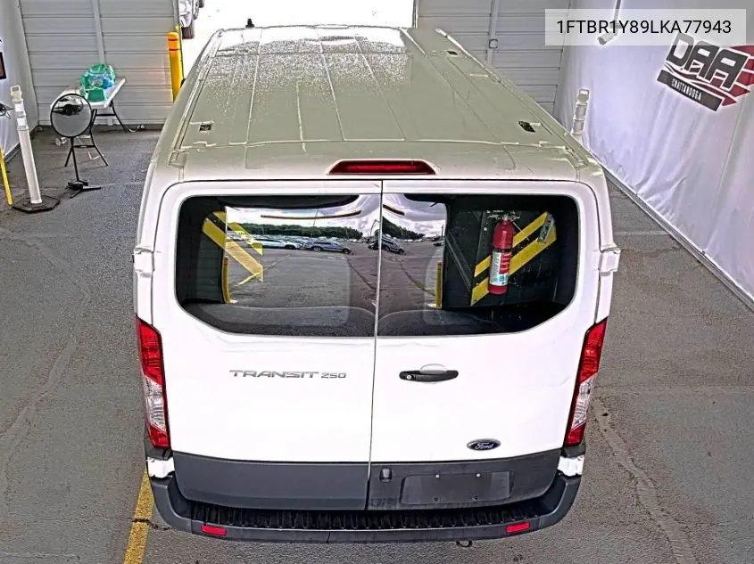 2020 Ford Transit T-250 VIN: 1FTBR1Y89LKA77943 Lot: 42642576