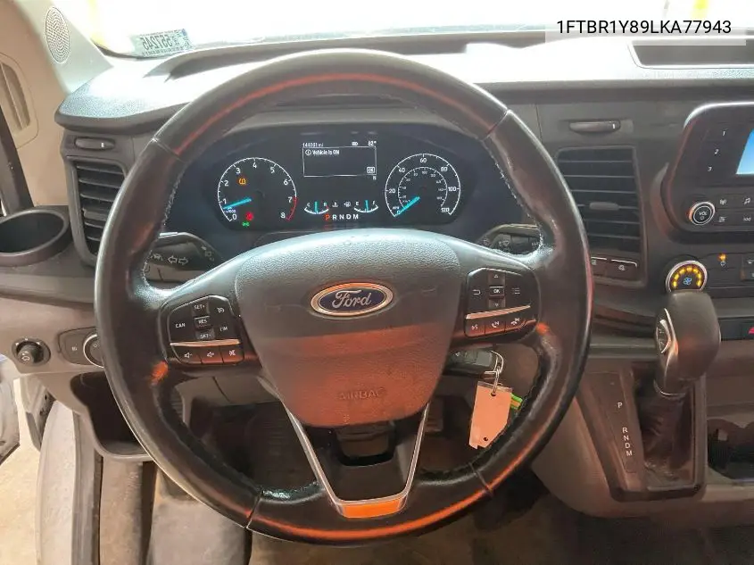 2020 Ford Transit T-250 VIN: 1FTBR1Y89LKA77943 Lot: 42642576