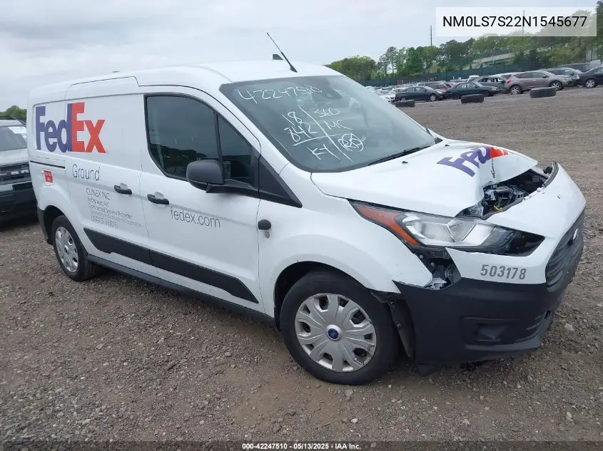 2022 Ford Transit Connect Xl Cargo Van VIN: NM0LS7S22N1545677 Lot: 42247510